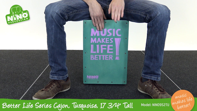 Better Life Series Cajon, Turquoise video